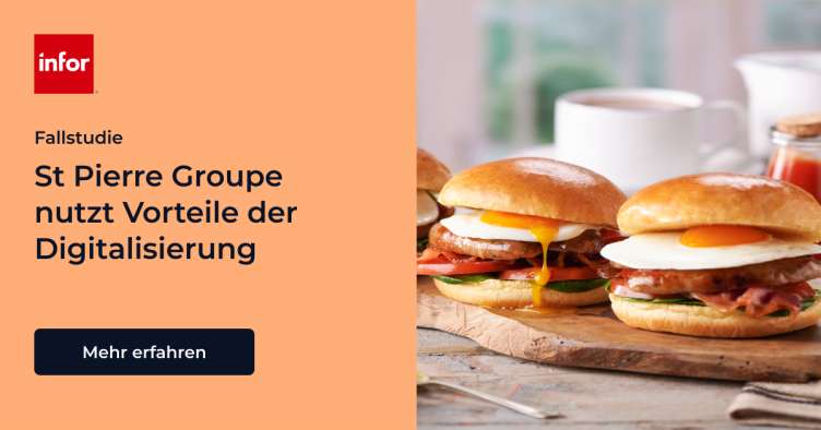 St Pierre Groupe's digitalisation F&B case study Infor