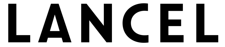 lancel logo in large bold black text