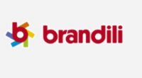 red brandili text and logo