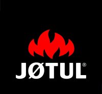 black white and red jotul logo
