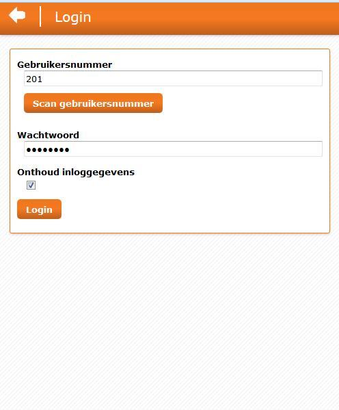 Aanmaken gebruikersprofiel Aanmaken gebruikersprofiel