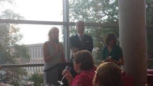 Ann Melaerts, G.Leitner en D. Scheeder