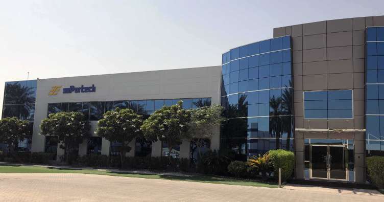 exterior photo of the supertech group headquarters