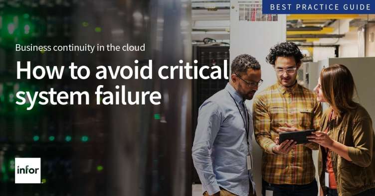 Avoid critical system failure | Cloud blog | Infor