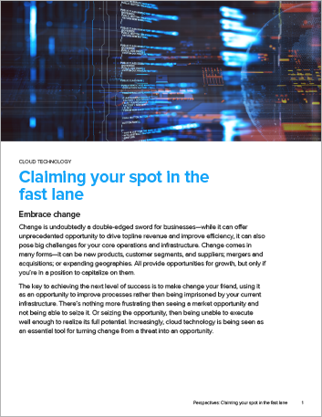 Th Claiming your spot in the fast lane The top 5 ways Perspectives English 457px