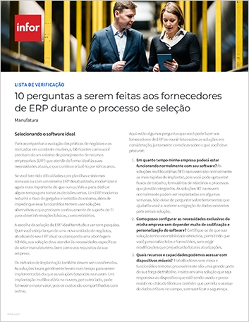 Th 10 questions to ask your ERP vendors during the selection process Checklist Portuguese Brazil 457px