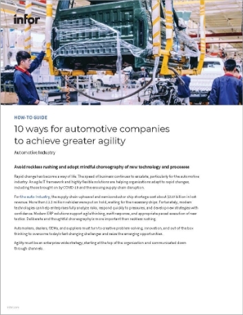 Th 10 ways for automotive companies to achieve greater agility How to Guide English 457px