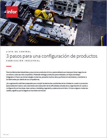 Th 3 steps to achieving product configuration success Checklist Spanish Spain 457px