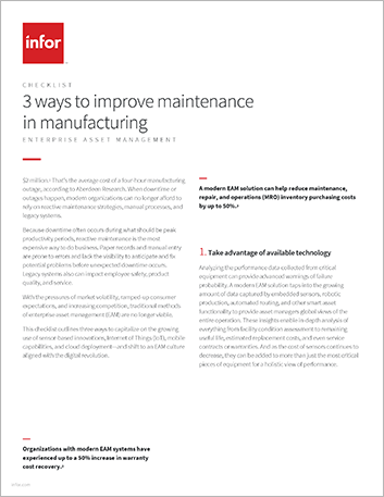 Th 3 ways to improve maintenance in manufacturing Checklist English 457px
