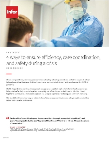 Th 4 ways to ensure efficiency care coordination and safety during a crisis Checklist English 457px