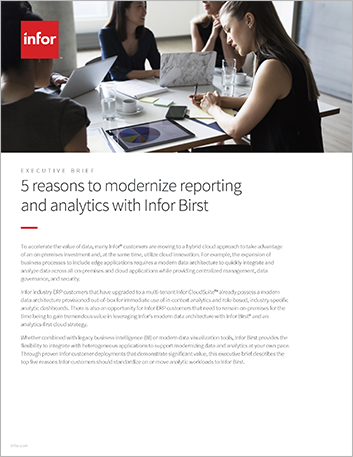 Th 5 reasons to modernize reporting and analytics with Infor Birst Executive Brief English 457px