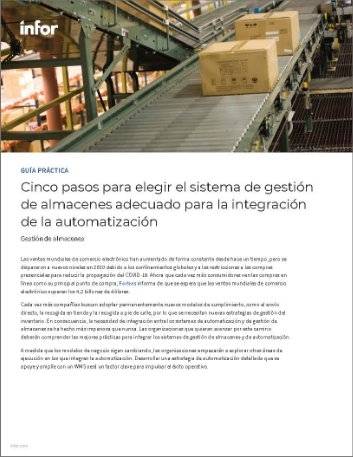 Th 5 steps for choosing the right warehouse management system for automation integration How to Guide Spanish LATAM 457px