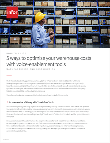 Th 5 ways to optimise your warehouse costs with voice enablement tools How to Guide English Singapore 457px