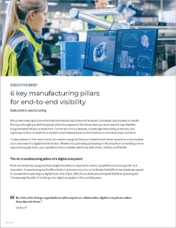 Th 6 key manufacturing pillars for end to end visibility Executive Brief English 457px