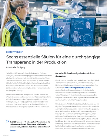 Th 6 key manufacturing pillars for end to end visibility Executive Brief German 457px