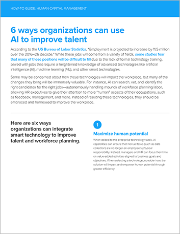 Th 6 ways organizations can use AI to improve talent How to Guide English 457px