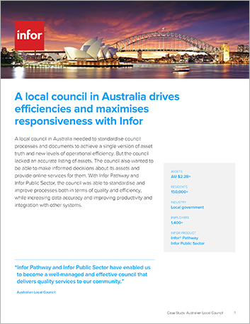 Th A local council in Australia drives efficiencies and maximises responsiveness with Infor Case Study Infor Pathway Public Sector APAC English 457px