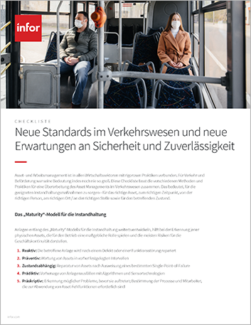 Th A new level of transit standards and expectations for safety and reliability Checklist German 457px