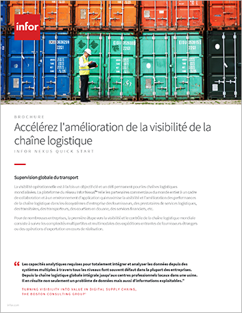 Th Accelerate improved supply chain visibility Brochure French France 457px