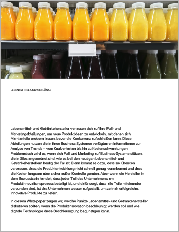 Th Accelerating successful product innovation in food and beverage White Paper German 457px