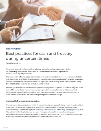 Th Best practices for cash and treasury during uncertain times Executive Brief English 457px