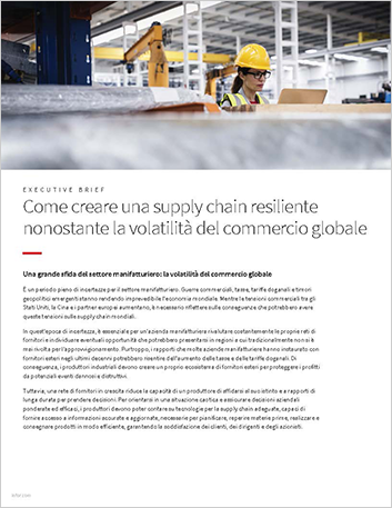 Th Build a resilient supply chain despite global trade volatility Executive Brief Italian 457px