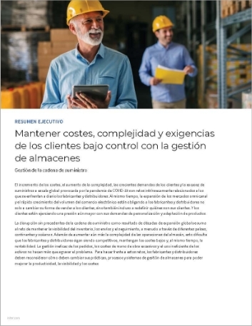 Th Conquering costs complexity and customer demands with warehouse management Executive Brief Spanish Spain 457px