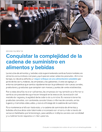 Th Conquering supply chain complexity in food and beverage White Paper Spanish LA 457px 1
