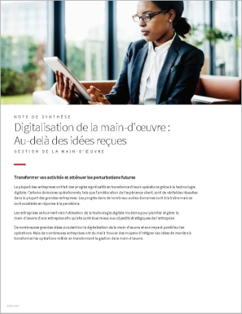 Th Digitizing your workforce Beyond the big ideas Executive Brief French France 457px