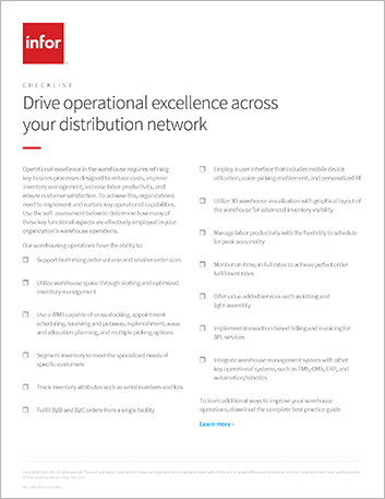 Th Drive operational excellence across your distribution network Checklist English 457px