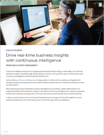 Th Drive real time business insights with continuous intelligence Executive Brief English 457px
