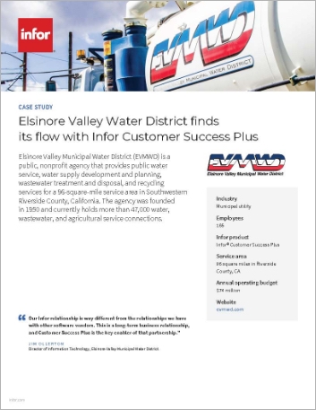 Th Elsinore Valley Municipal Water District Case Study Infor Customer Success Plus Municipal utility NA English 457px