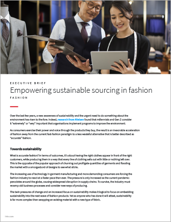 Th Empowering sustainable sourcing in fashion Executive Brief English 457px