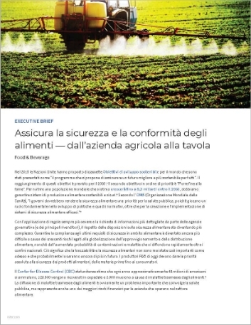 Th Ensuring food safety and compliance from farm to table and grape to glass Executive Brief Italian 457px