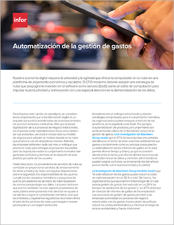 Th Expense Automation How to save money and stay compliant Flyer Spanish Spain 457px