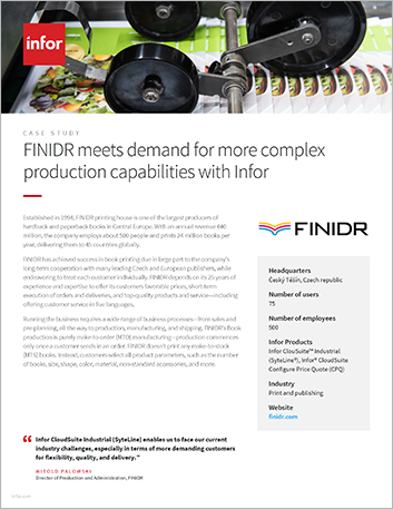 Th FINIDR Case Study Cloud Suite Industrial Syte Line Print and publishing EMEA English 457px