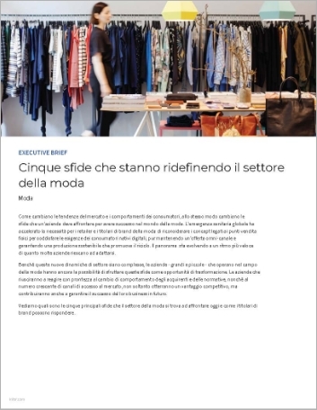 Th Five challenges that are redefining the fashion industry Executive Brief Italian 457px