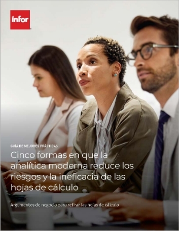 Th Five ways modern analytics reduce spreadsheet risk and inefficiency Best Practice Guide Spanish Spain 457px