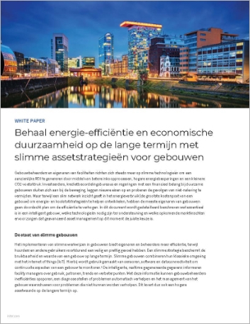 Th Gain energy efficiencies and long term economic sustainability with smart building asset strategies White Paper Dutch 457px