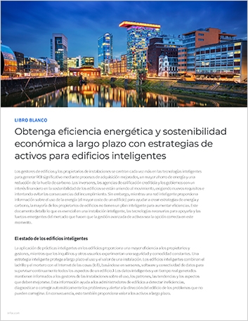 Th Gain energy efficiencies and long term economic sustainability with smart building asset strategies White Paper Spanish Spain 457px