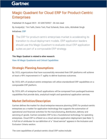 Th Gartner Magic Quadrant for Cloud ERP for Product Centric Enterprises Analyst Report English 457px 2