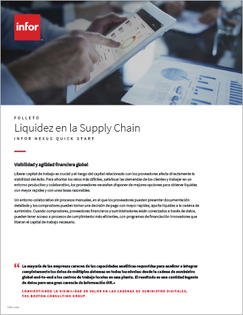 Th Get on the fast track with networked supply chain liquidity Brochure Spanish Spain 457px