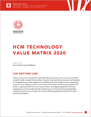 Th HCM Technology Value Matrix U 27 March 2020 457px
