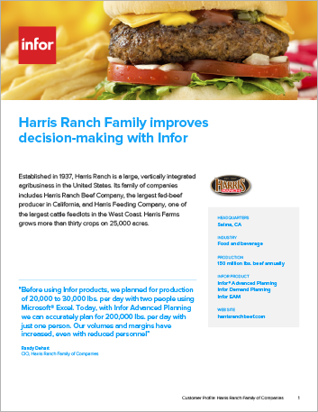 Equipment Dealers Rental Service Case Study For M3 At Harris Ranch Family Infor