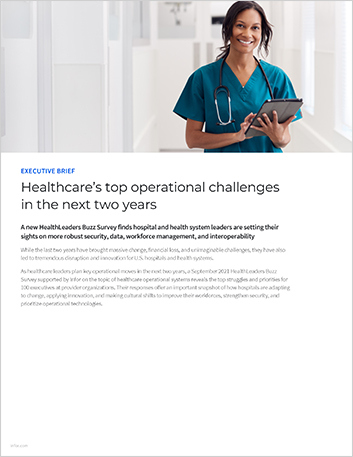 Th Healthcares top operational challenges in the next two years Executive Brief English 457px