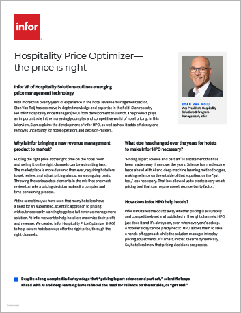 Th Hospitality Price Optimizer the price is right Executive Interview English 457px