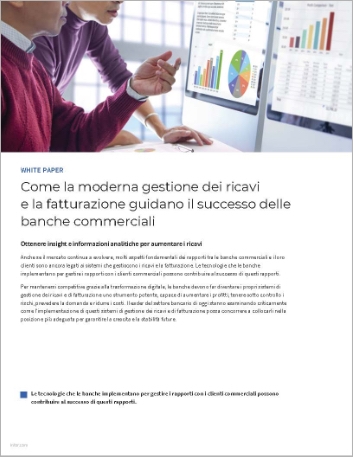 Th How modern revenue management and billing drives commercial bank success White Paper Italian 457px
