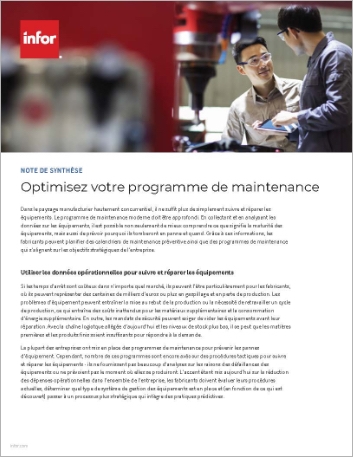 Th How to fix your maintenance program Industrial Manufacturing How to Guide French 457px