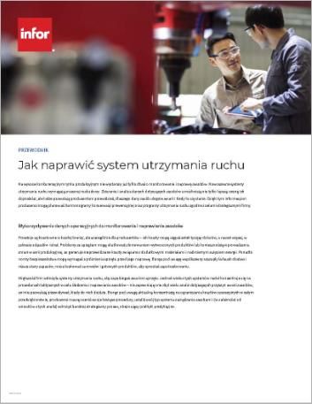 Th How to fix your maintenance program Industrial Manufacturing How to Guide Polish 457px
