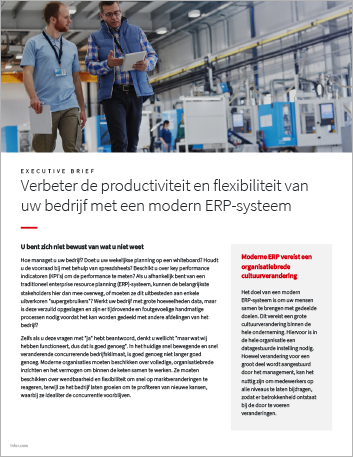 Th Improve business productivity and agility with modern ERP Executive Brief Dutch 457px